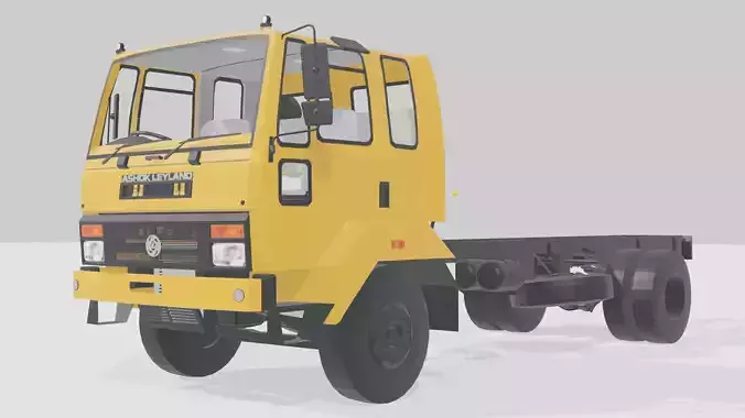 Ashok Leyland 1214 IL Truck 3D model