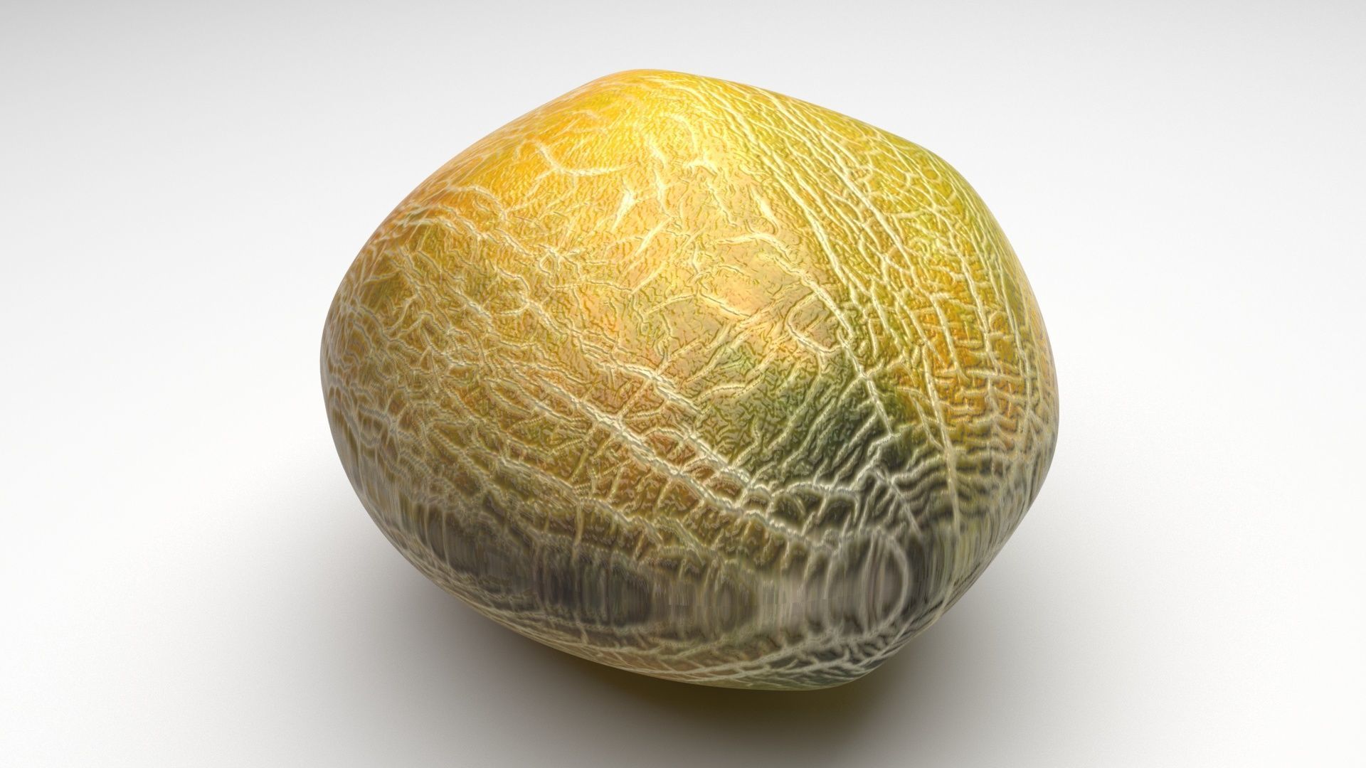 Ananas Melon 3D model_2