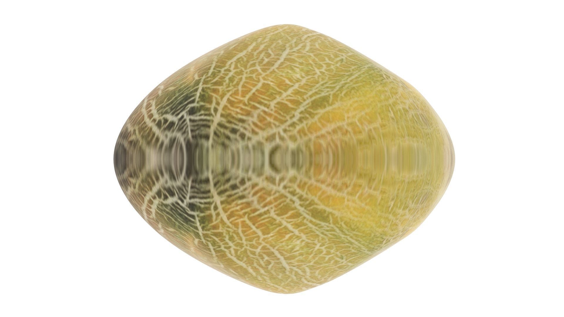 Ananas Melon 3D model_17