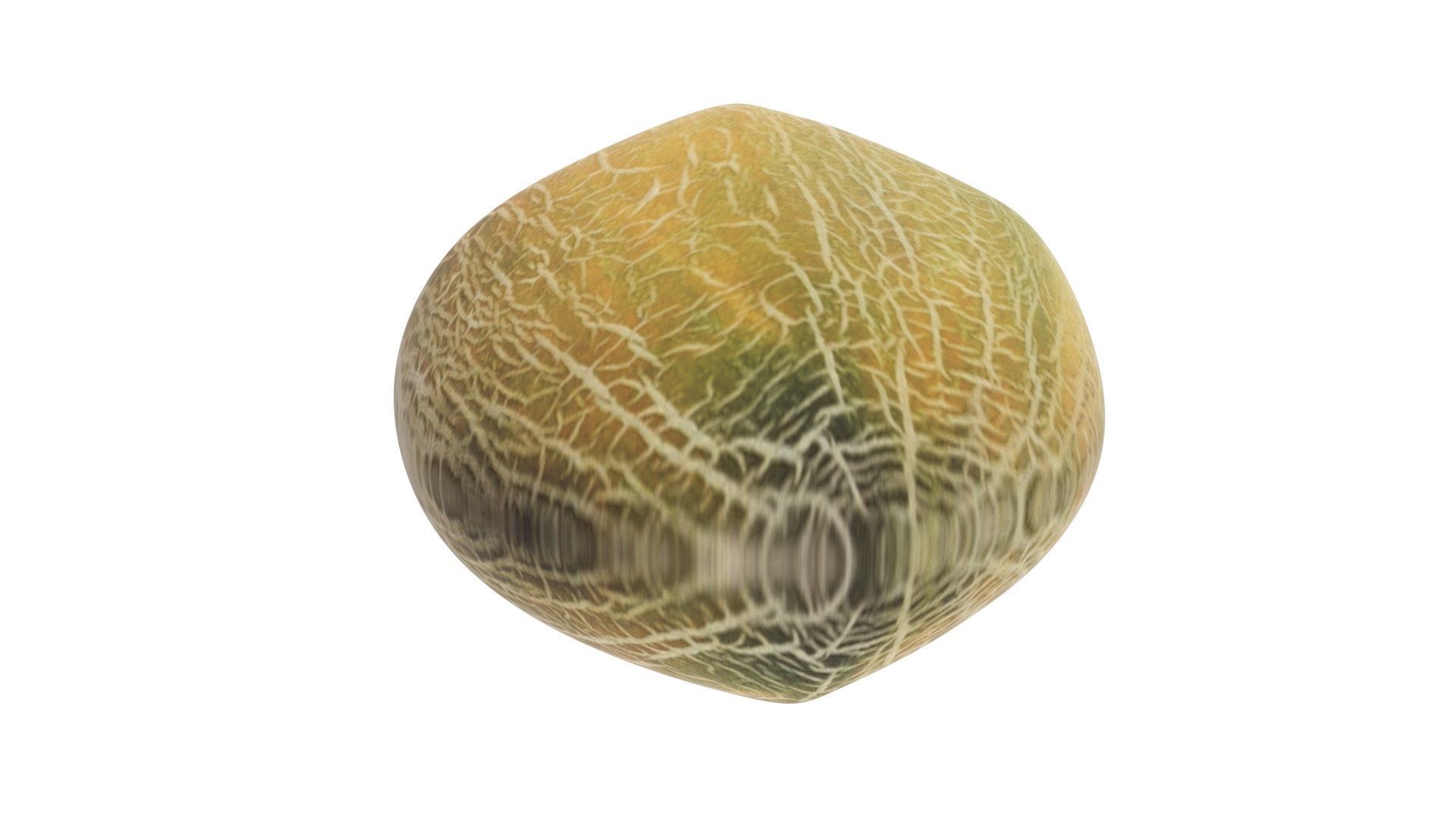 Ananas Melon 3D model_9