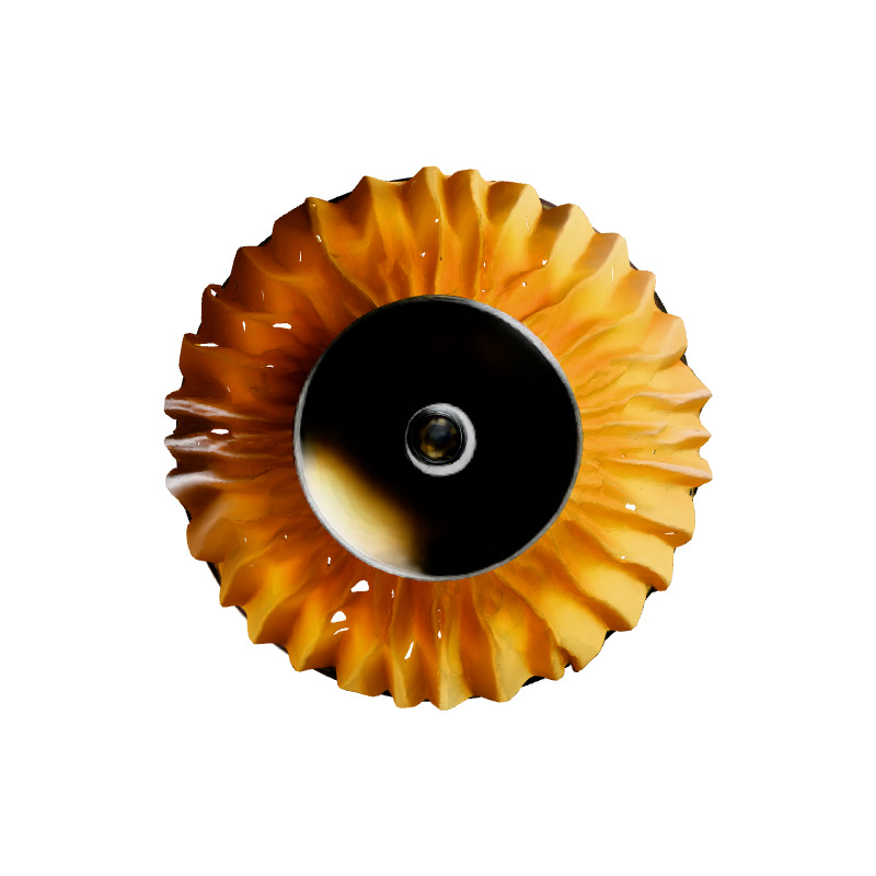 Modern Pleated Table Lamp 3D Model Low-poly 3D model_7