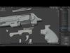Overwatch Cassidy PeaceKeeper Revolver Sheath Bullet for Cosplay 3D print model_2