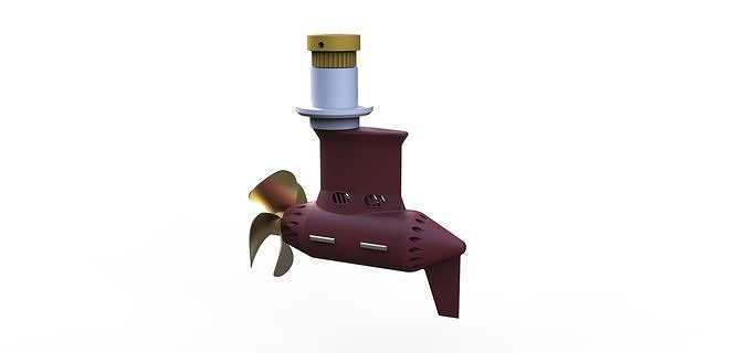 Azipod 2 3D print model