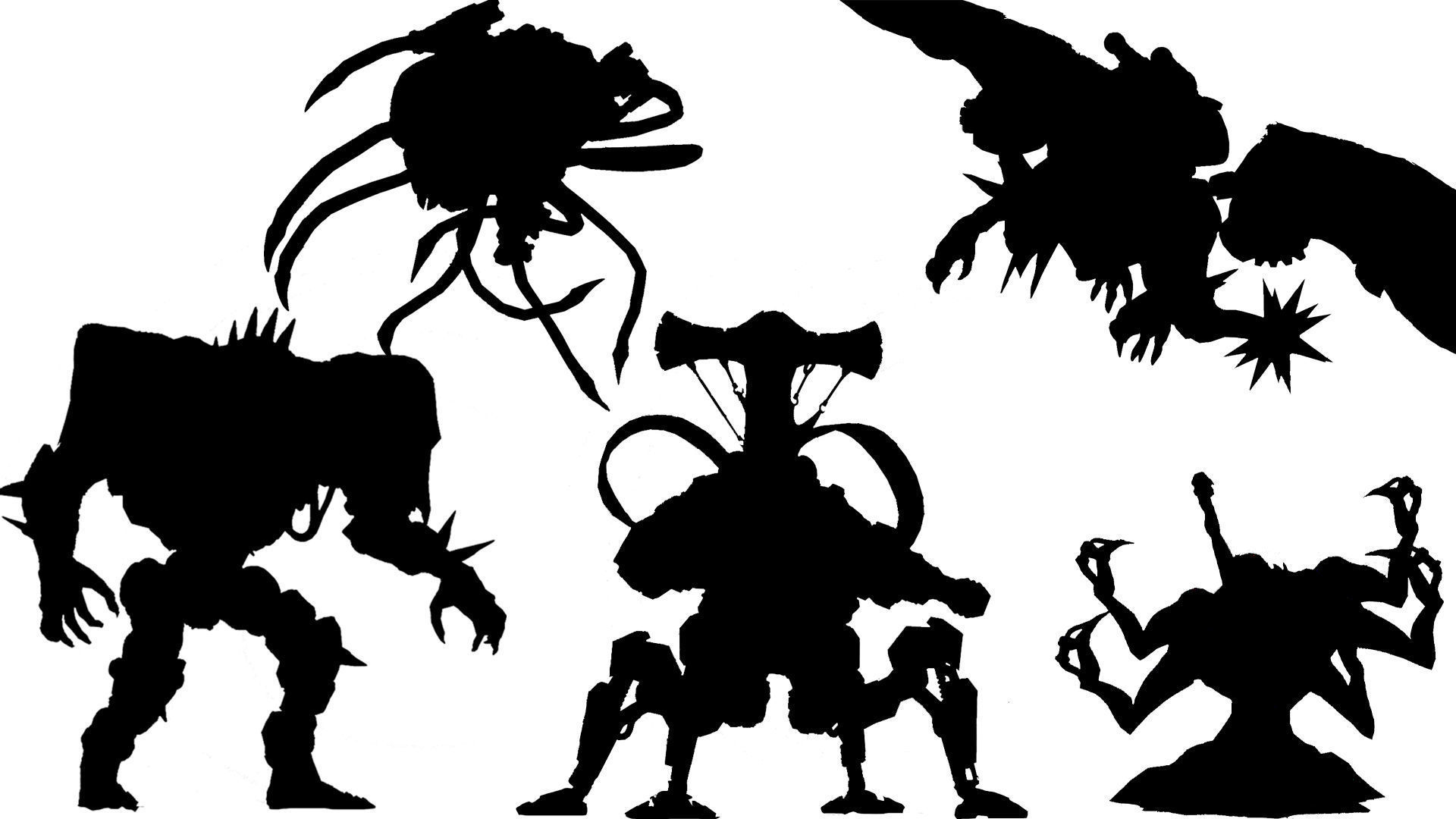 Cyborg Monsters pack 3D Model Collection_1