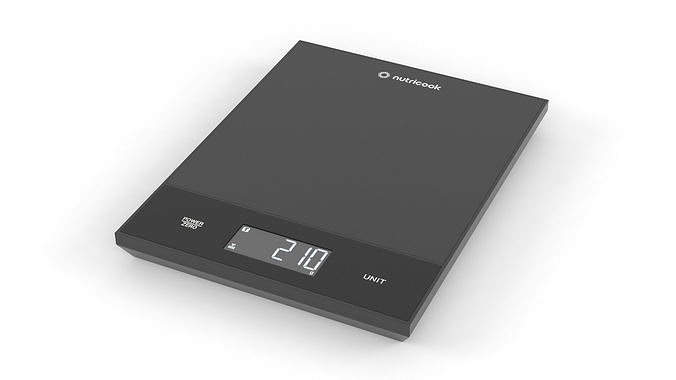 Digital Kitchen Scale 3D model