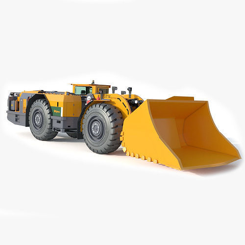 Scooptram ST14 Technical Specification 3D model