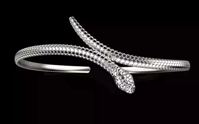 Snake bracelet model 1364 3D print model