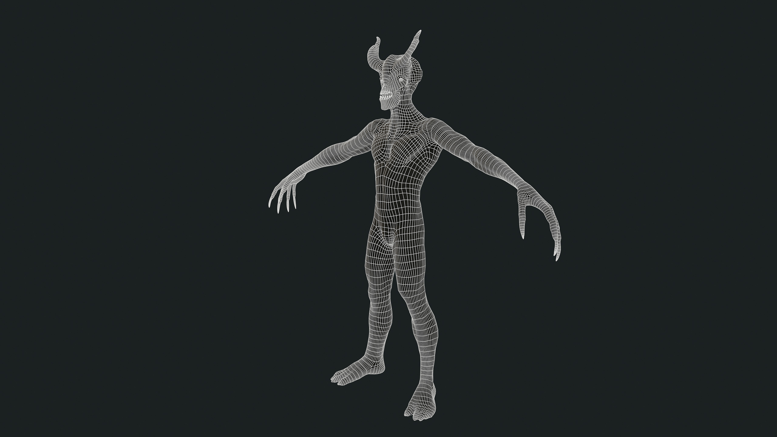 RageBeast4 Low-poly 3D model_11