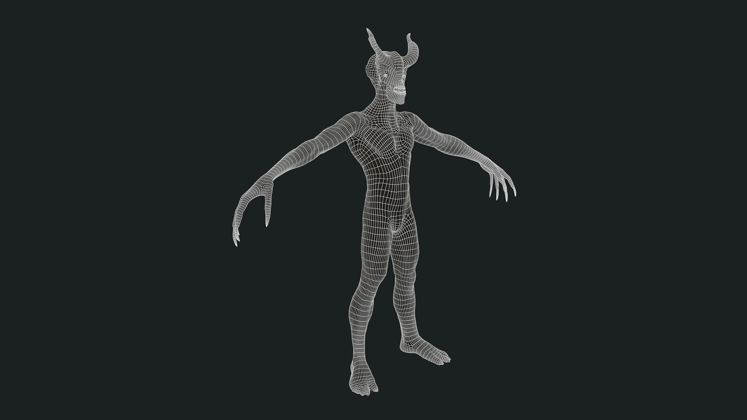 RageBeast4 Low-poly 3D model_12
