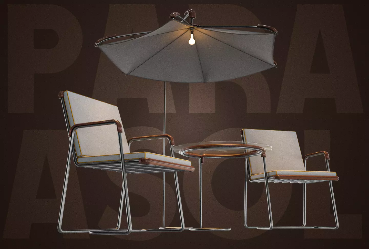 Parasol Free 3D model