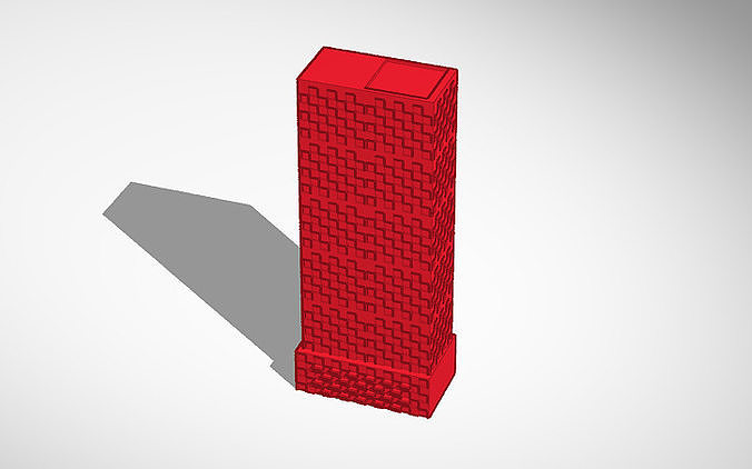 gentrified tower Free 3D print model
