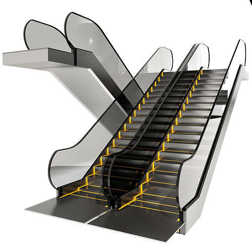 Escalator No1 A 3D model