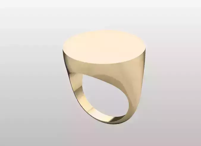 solid customizable ring