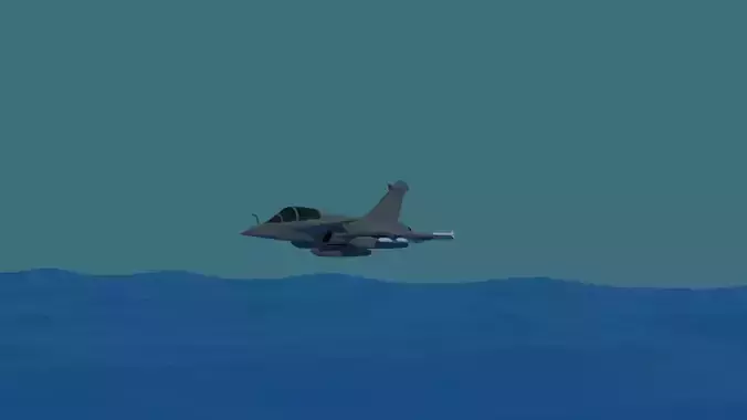 Dassault Rafale 3D print model