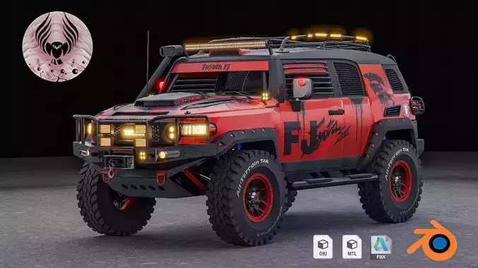 Toyota FJ Cruiser rally car