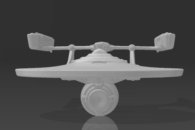 ranger class starship  3D print model_2