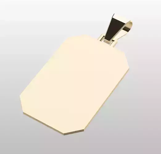 blank pendant ready for laser engraving any design