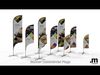 Banner Commercial Flags 3D model_1