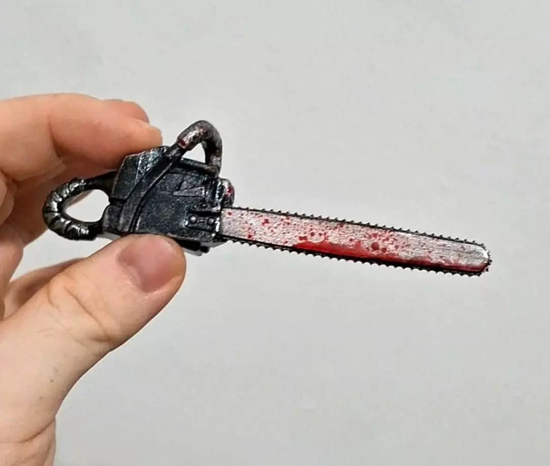 Chainsaw 3D printing ready pre supported 3D print model_0