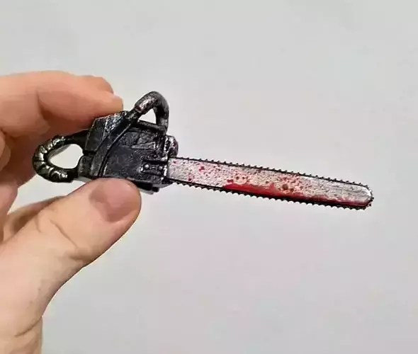 Chainsaw 3D printing ready pre supported