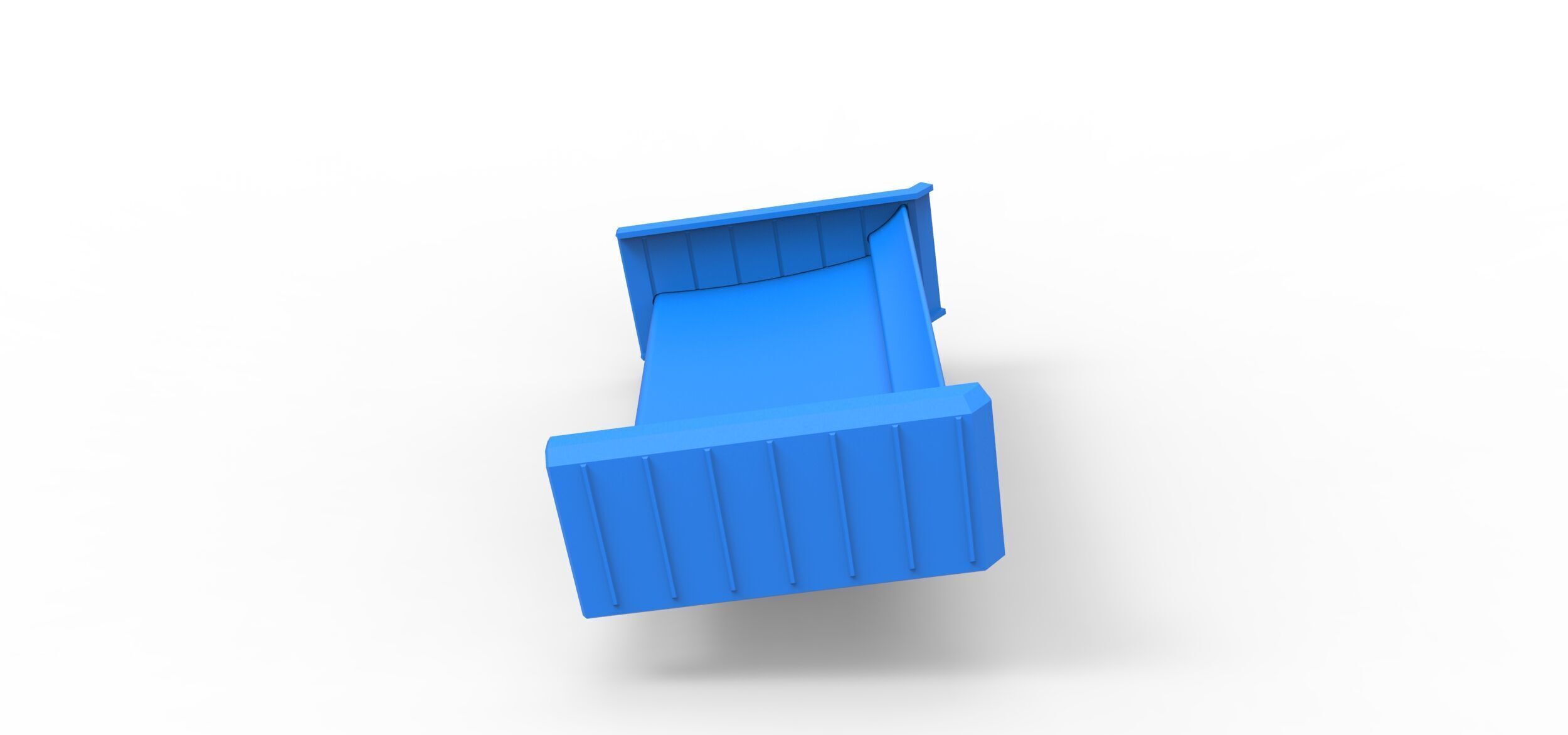 Wing of Supermodified front engine race car V3 Scale 1 to 25 3D print model_7