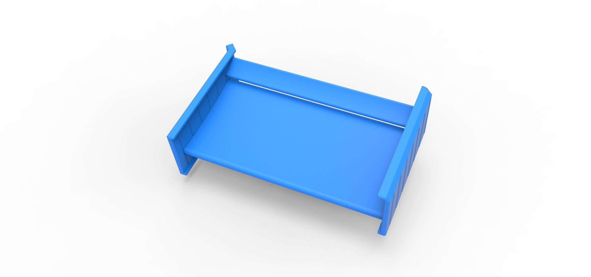 Wing of Supermodified front engine race car V3 Scale 1 to 25 3D print model_1