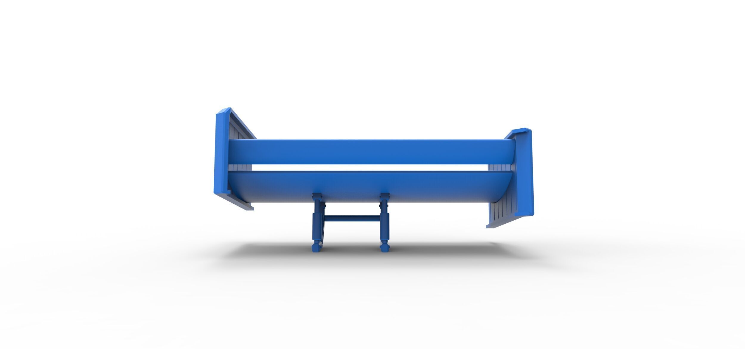 Wing of Supermodified front engine race car V3 Scale 1 to 25 3D print model_10