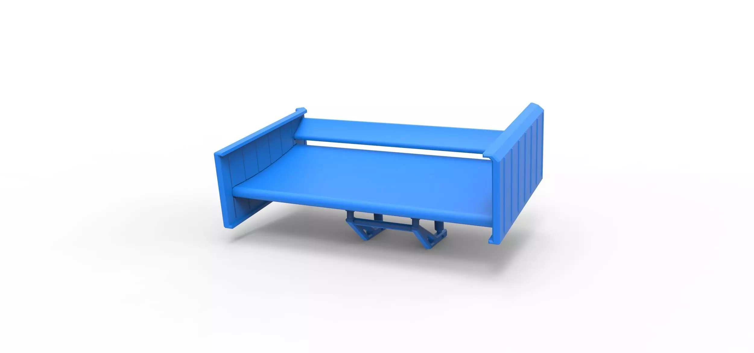 Wing of Supermodified front engine race car V3 Scale 1 to 25 3D print model_0