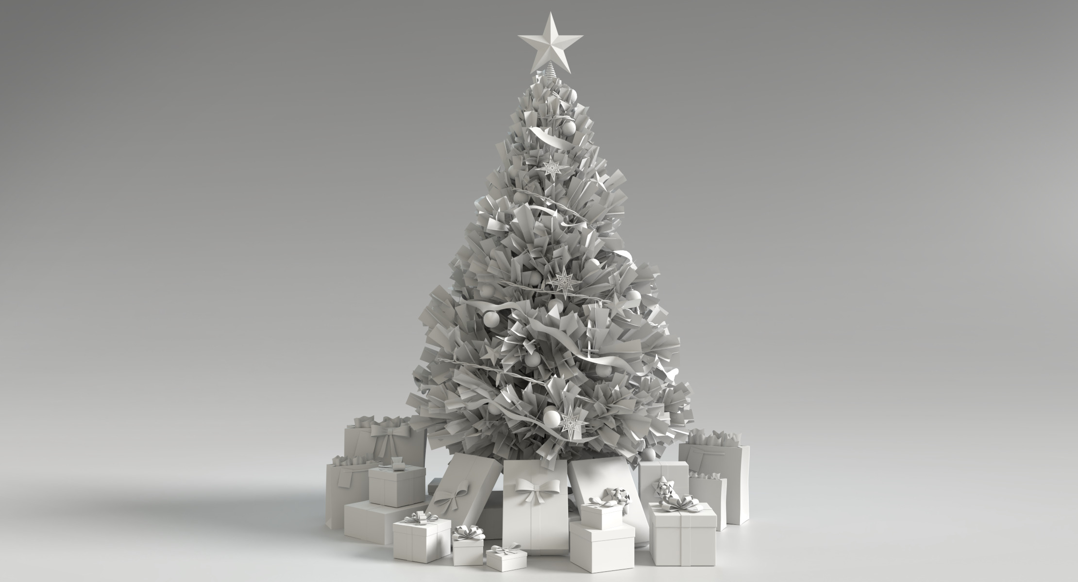 Christmas Tree 3D model_14