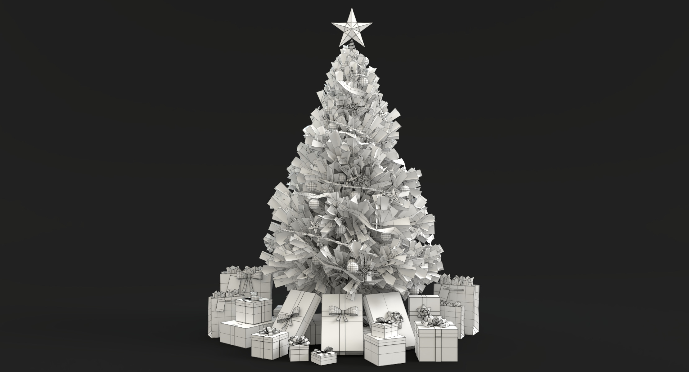 Christmas Tree 3D model_15