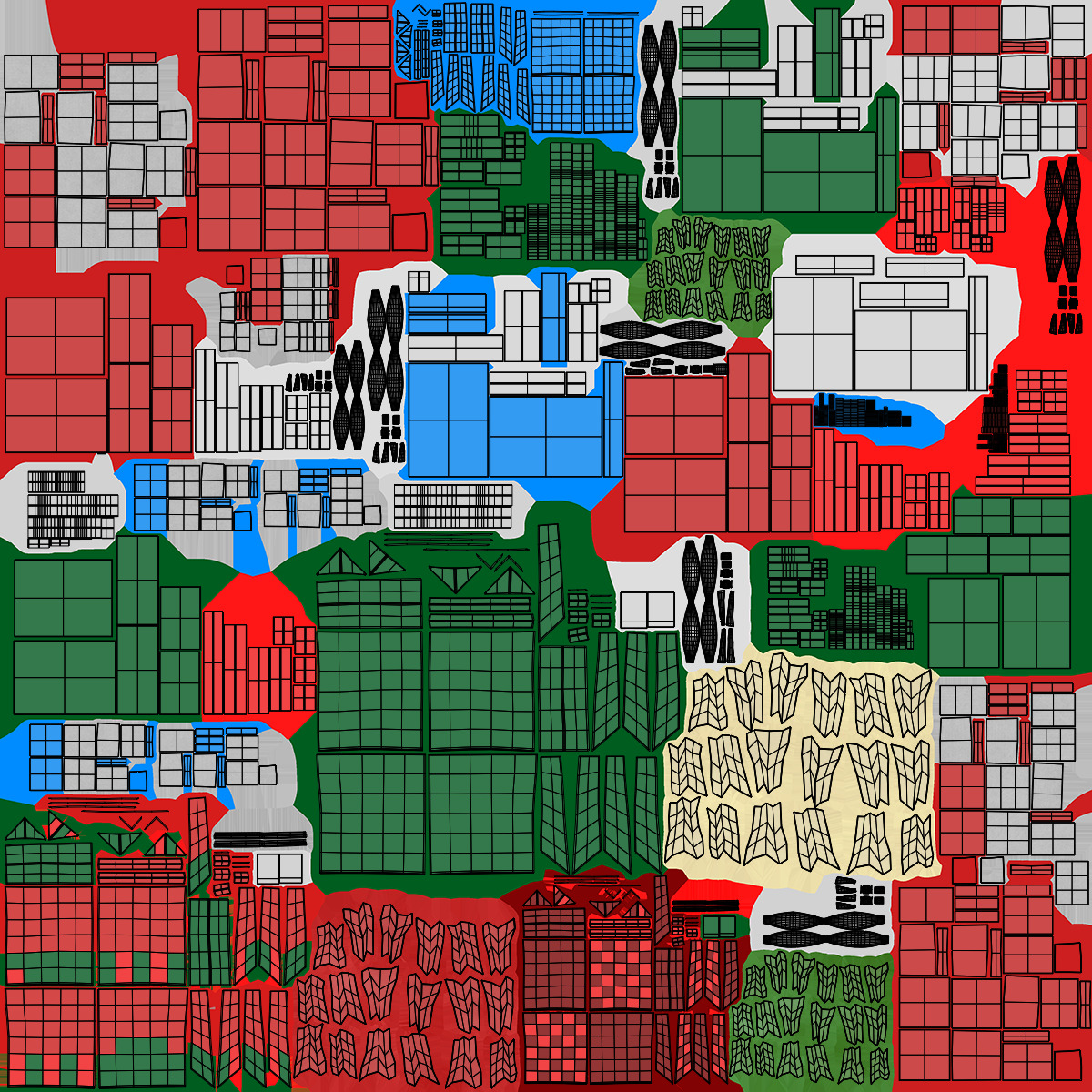 Christmas Tree 3D model_20