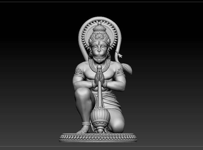 Hanuman High quality 3D print model 3D print model
