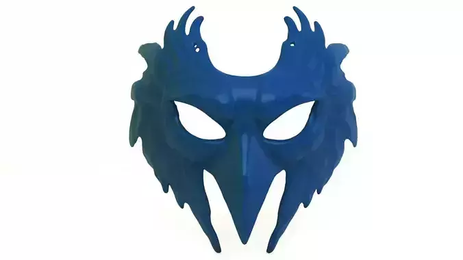 Feathered Raven Cosplay Mask