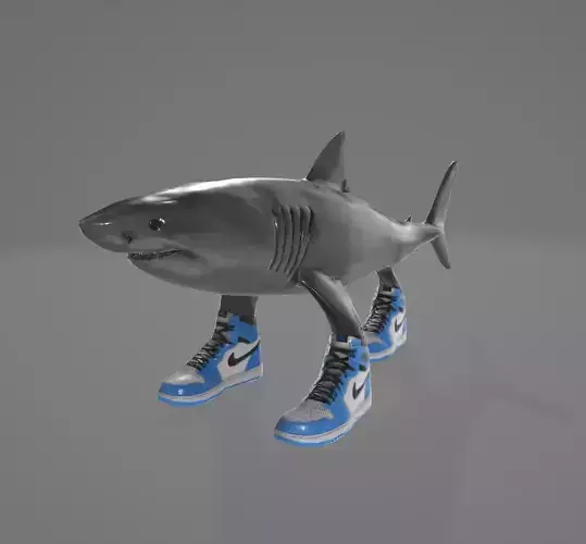 Tralalero Tralala 3D model