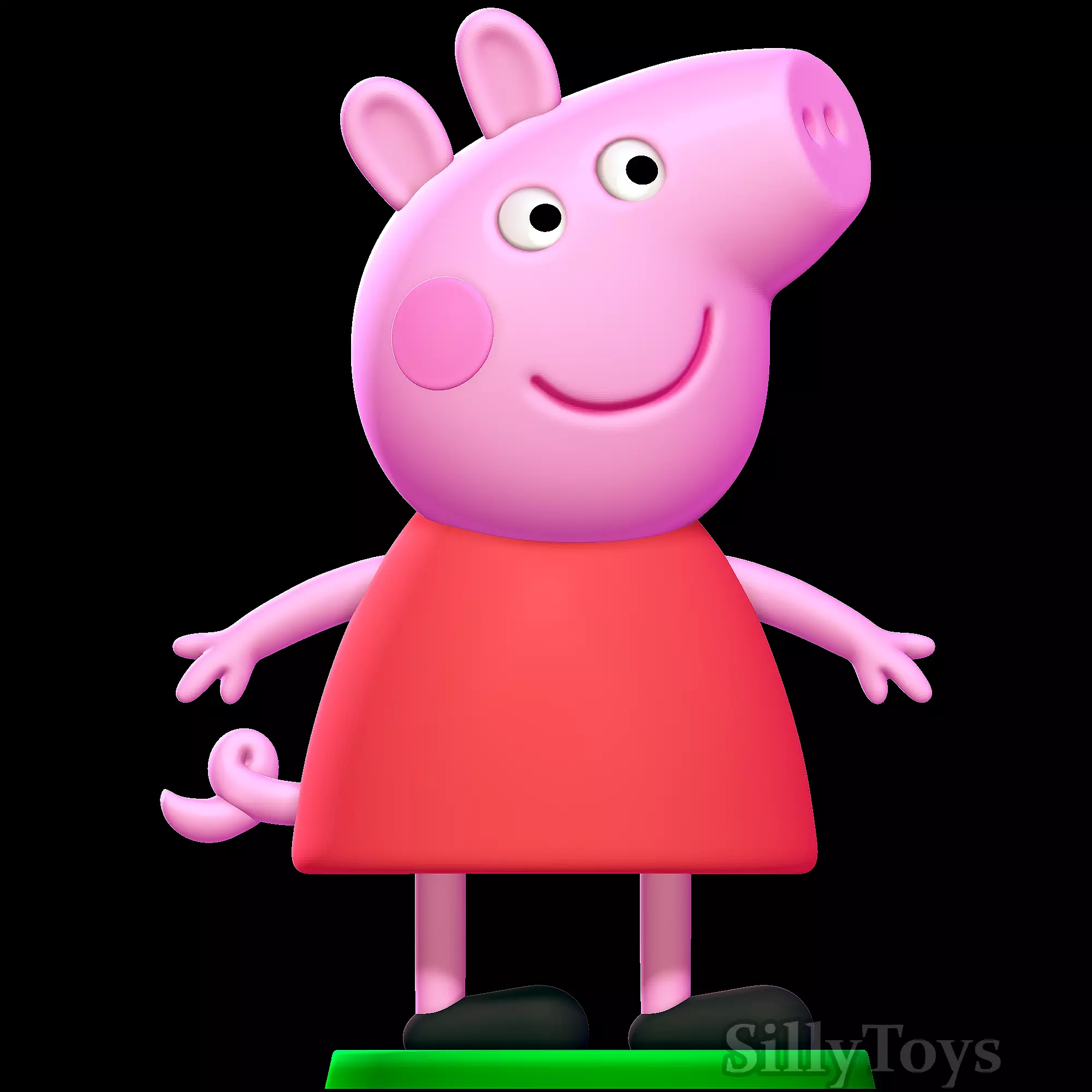 Peppa Pig 3D print model_0