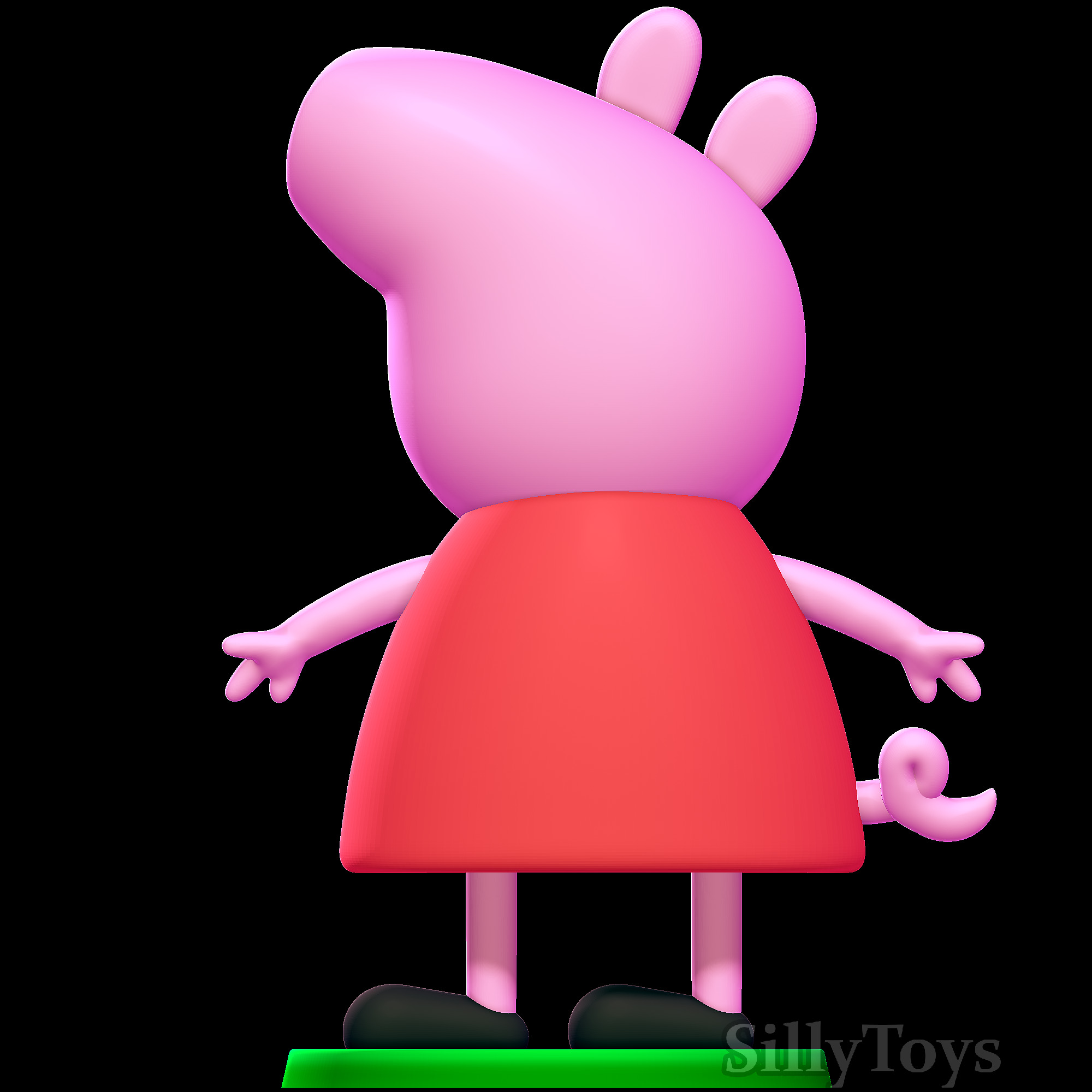 Peppa Pig 3D print model_3