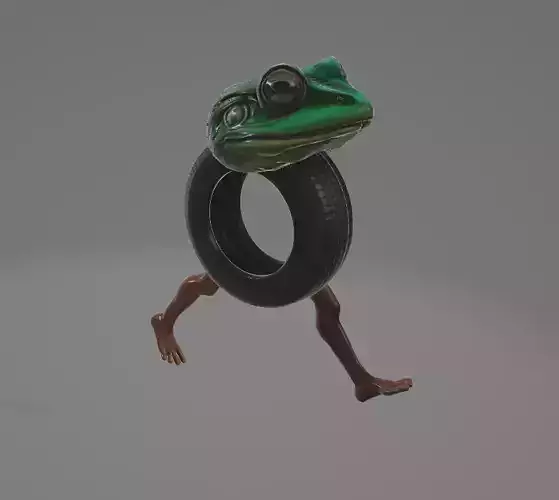 Boneca Ambalabu 3D model ANIMATED