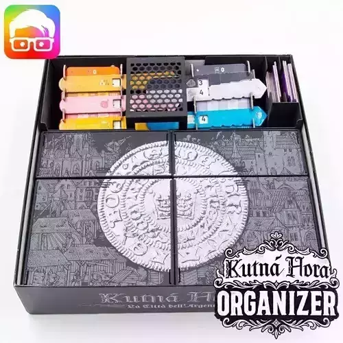 Kutna Hora The City of Silver retail ed board game organizer 3D print model