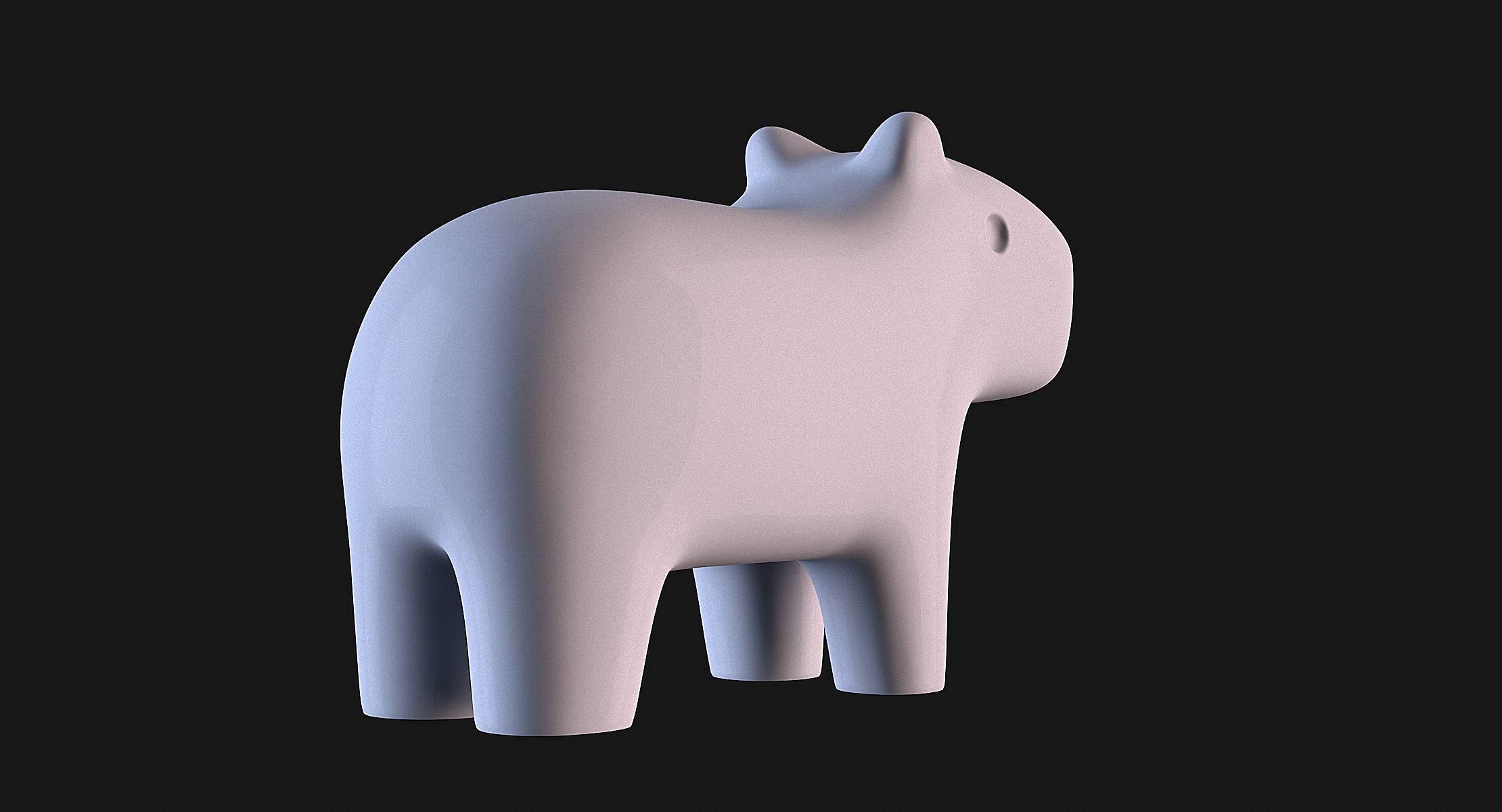 Capybara 3D print model_6