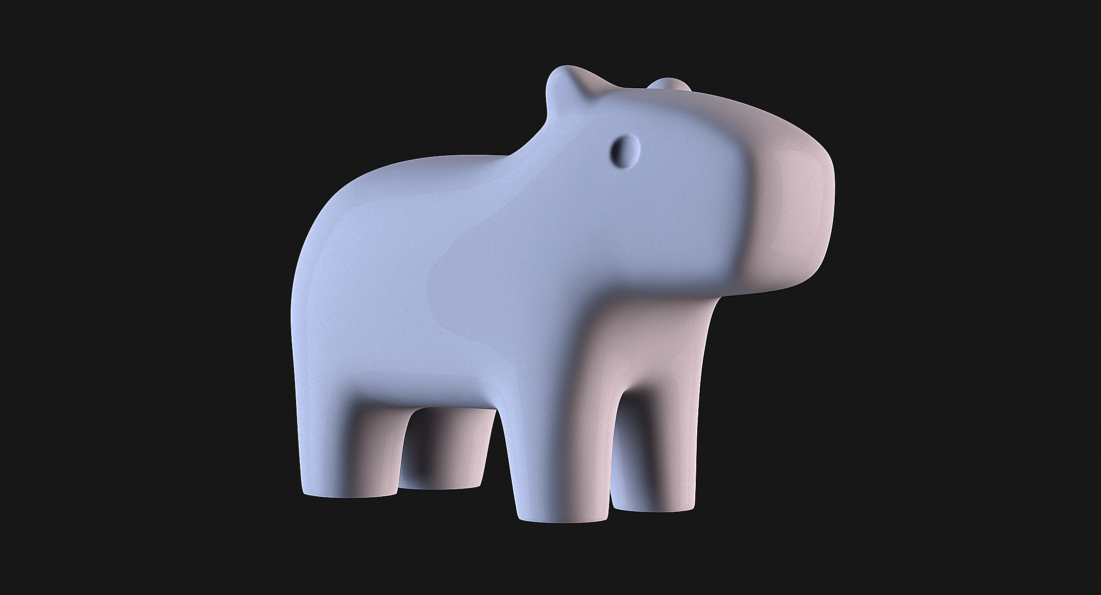 Capybara 3D print model_4