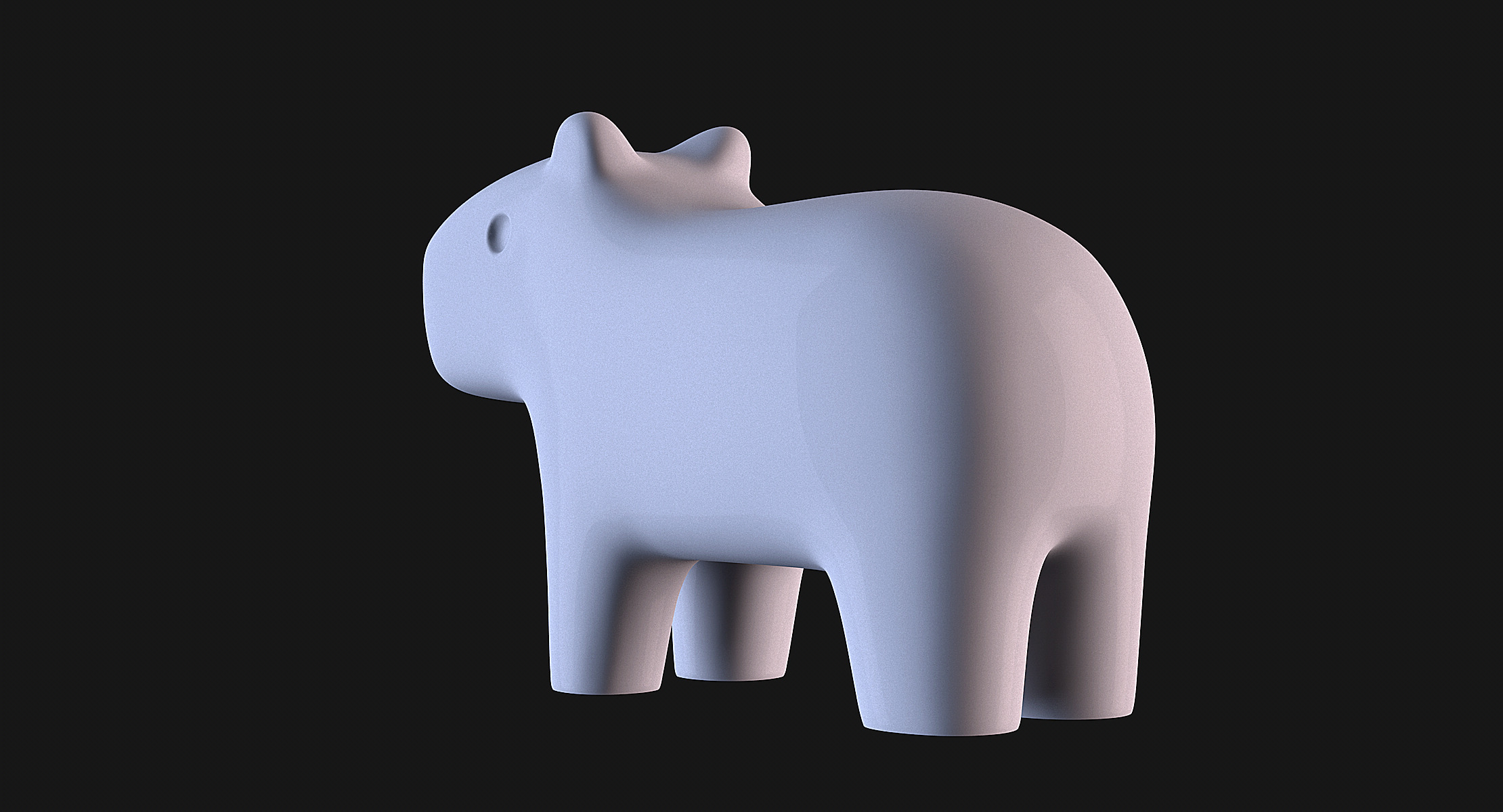 Capybara 3D print model_8