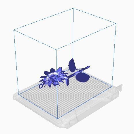 sunflower pendant 3D print model_6