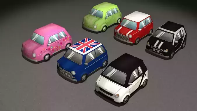 Cartoon Cars pack 4