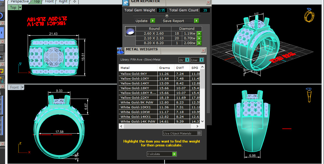 Mens Solitaire Ring 3dm stl renders details 3D print model_1