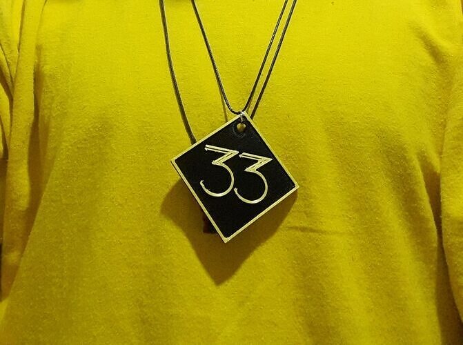 Expedition 33 Necklace-keychain 3d print  Free 3D print model