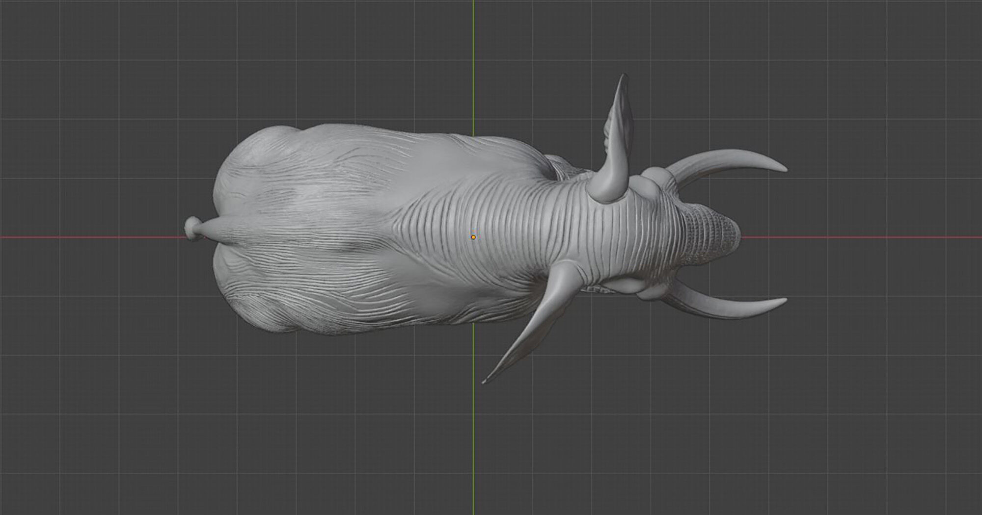 Elephant Sculpture 3D Print Model 3D print model_5