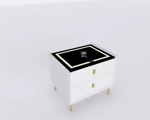 Smart Nightstand with Wireless Charging