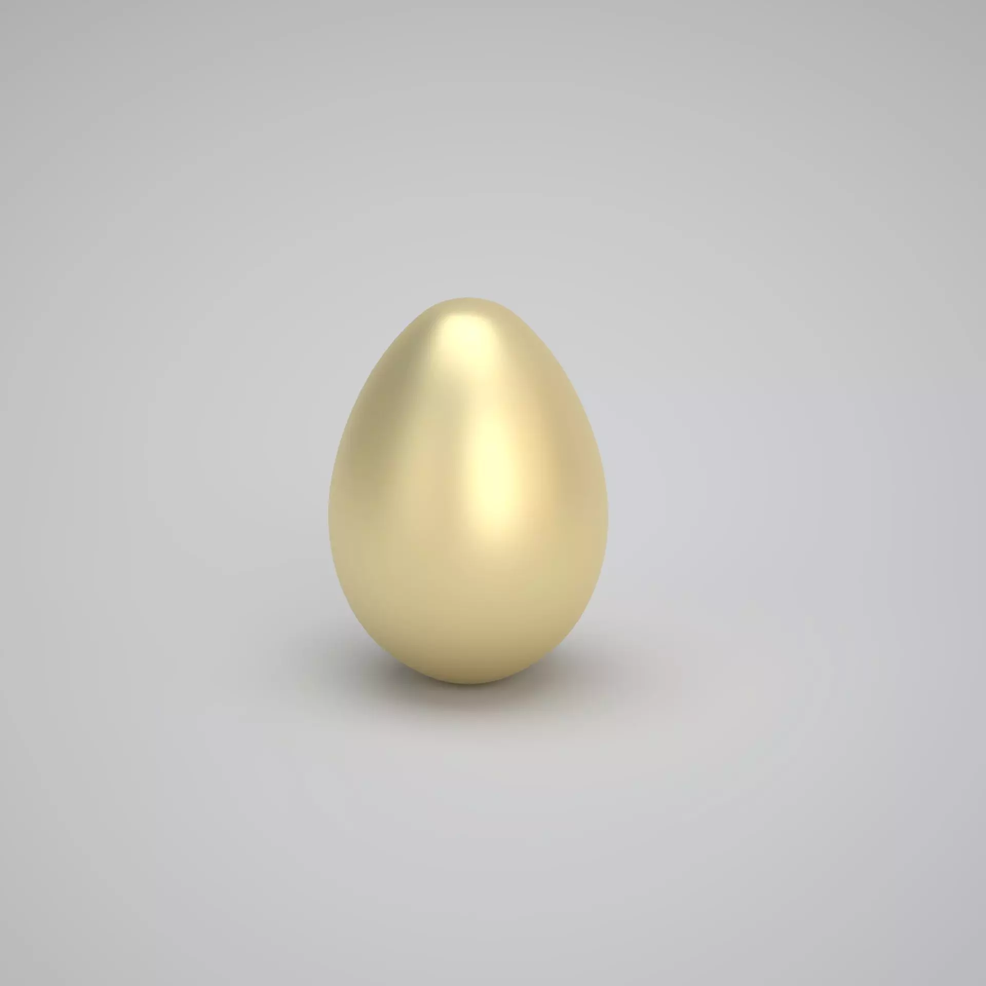 Golden Egg 3D model_0