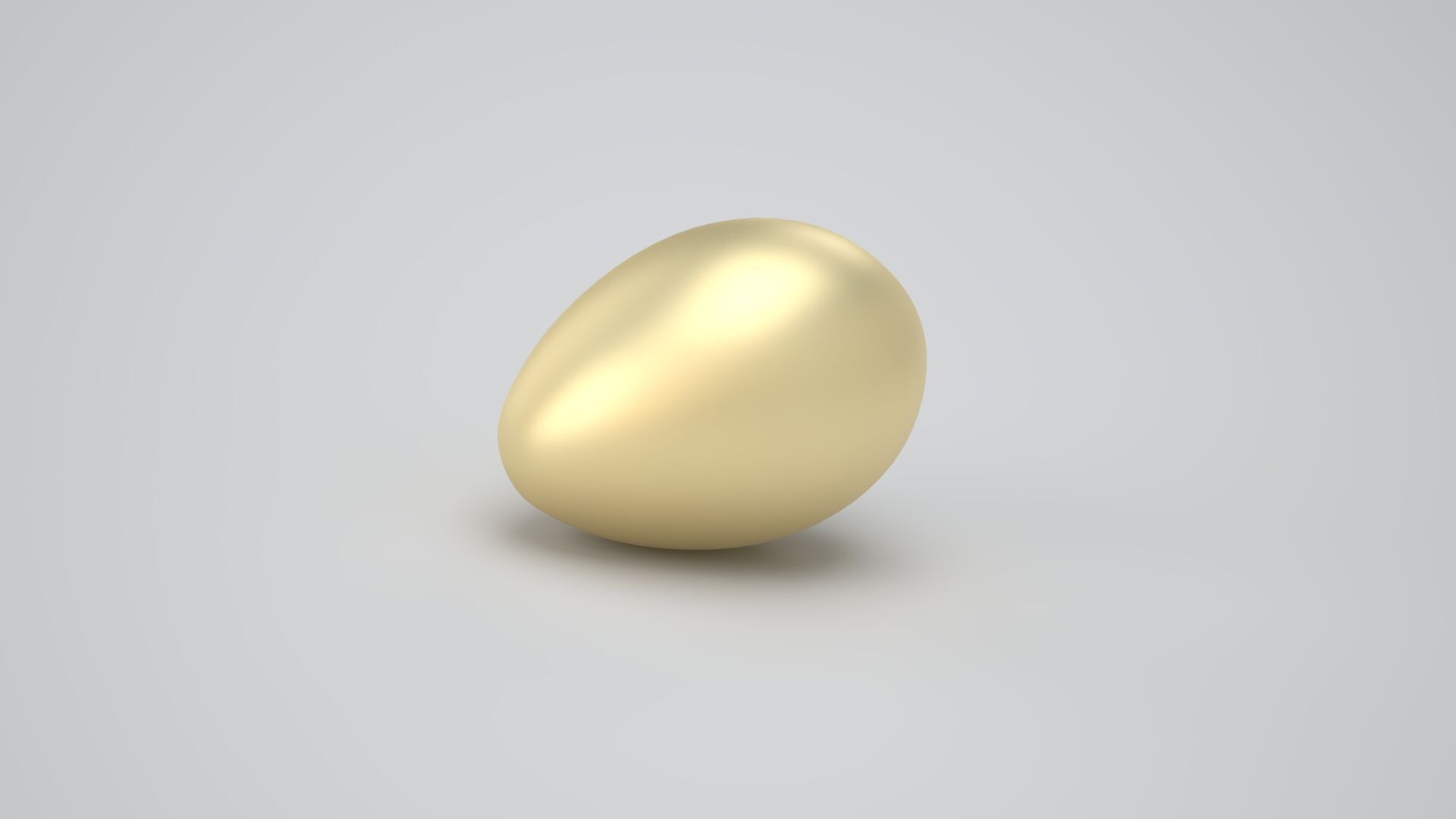 Golden Egg 3D model_3