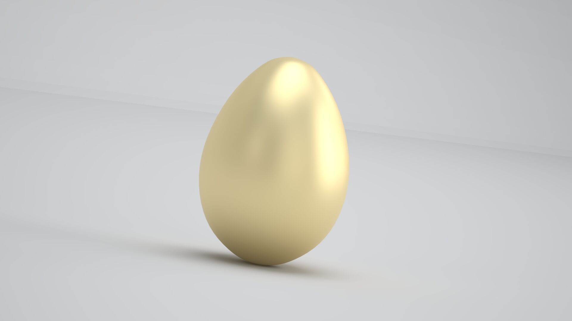 Golden Egg 3D model_4